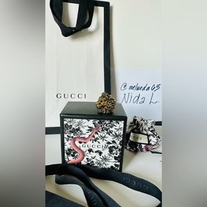 Gucci Lion Head Ring -aged gold finish